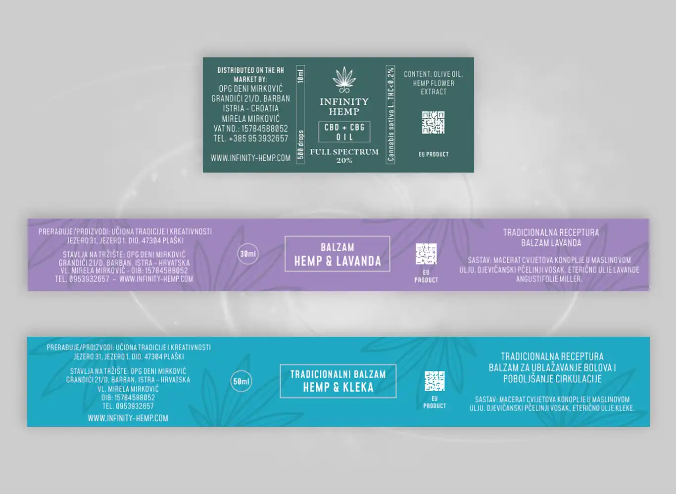 Grafička priprema i dizajn etiketa za kozmetiku